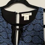 Artisan NY Black Blue Red Sleeveless Maxi Dress Size XS Photo 6