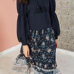 Ulla Johnson Marina Silk Floral Georgette Skirt Size 6 Photo 0