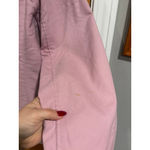 Eileen Fisher  Pink Cotton Stretch Double Breasted Jacket Coat Women’s Medium Photo 6