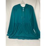 Lug Teal Green‎ "Shimmy" Hooded Jacket – Size Medium, NWT Green Photo 2