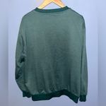 SheIn Green two-tone Masterly Sweatshirt Photo 4