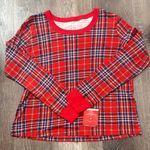 Wondershop at Target Red Plaid Long Sleeve Pajama Top Medium New NWT Photo 0