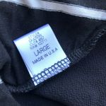 Gibson Womens Tank Top Size Large Asymmetric Black White Striped Stripes NEW Photo 5