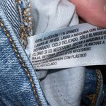 Wild Fable Light Wash Denim Heavily Exposed Distressed High Rise Mom Jeans 0 Photo 6