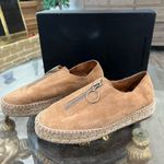 Alexander Wang  Devon nubuck zip front espadrille shoes Photo 15