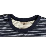 Woman Within  Plus Size Blue Stripe Tis the Season Christmas Shirt Blue Stripe 4X Photo 3