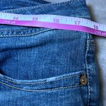 Seven7 Blue Jeans Shorts Womens 14 Denim Stretch Casual Everyday Embroidered Photo 8