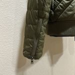 Aeropostale  Womens Full Zip Olive Green Puffer Jacket Photo 3