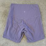 Lululemon  Align High-Rise Shorts 6” Purple Ash Size 6 Like New Photo 5