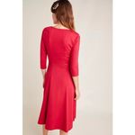 Maeve x Anthropologie Red Jocelyn Midi Dress Size Small Photo 1