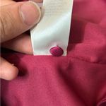 Lulus  Happy Hour Chic Magenta Satin Ruched One-Shoulder Mini Dress size small Photo 10