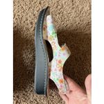 Alegria  White Leather Floral Flower BECKIE Prime Time Comfort Sandal Shoes 37 Photo 5