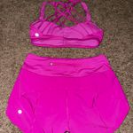 Lululemon Speed Up 4” Shorts In Sonic Pink Photo 0