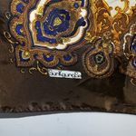 Vintage Silk SunKgungSa Scarf Wrap T15* Brown Photo 1
