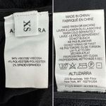 Altuzarra Trikera Off-Shoulder Jersey Maxi Dress sheer long sleeve black size XS Photo 12