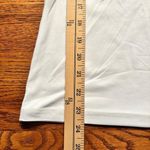 A'nue Thin Strap Tank Stretchy White Women's Size Petite Small Made in USA NWT Photo 9