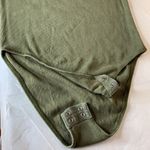Ralph Lauren Vintage Olive Green Long Sleeve Henley Bodysuit Size Small Photo 7