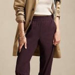 Banana Republic Airstretch Purple Jogger Pants XXS Petite Photo 0