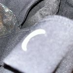 Zyia  Gunmetal Disco Ball Oil Slick‎ Luxe Sports Bra Metallic Silver Photo 3