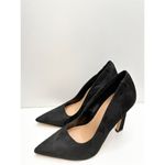 Abound  Pumps Womens Size 5.5 Black Pointed Toe Slip On Heels Photo 3