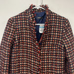 J. McLaughlin Womens Walden Jacket Small Tweed Metallic Houndstooth Outerwear NEW Photo 6