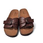 Torrid NWT  Brown Single Buckle Slide Sandals Size 11 Photo 3