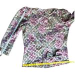 Vintage Cocktail Dress Set 12 Formal Homecoming Formal Cottage Sheer 80s 40s US Pink Photo 1