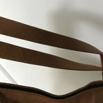 Kooba Jonnie Brown Leather Shopper Tote EUC Photo 3