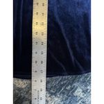 Susan Graver Navy Velvet Cardigan & Tank Top Twin Set Ruched Sleeve Size Large Photo 8