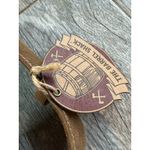 The Barrel Shack The Pascale Tote Duffel Bag Leather Wool Handmade USA NWT Boho Photo 4