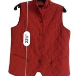 Talbots Burnt Orange Vest Size S Photo 3