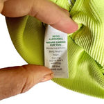 Aerie Yellow Ribbed Padded Sports Bra Bralette Pullover Size XS Wireless NEW Photo 5