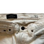 J.Crew Cream Ecru Toothpick Denim Jeans, sz 25 Photo 11