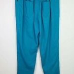 Natural Uniforms Solid Blue Turquoise Scrub Pants Size Small S Photo 1
