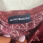 Brandy Melville Off the Shoulder Burgundy Top one size Photo 3