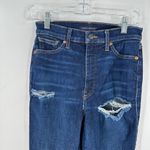 Lucky Brand  Dark Wash Distressed Uni Fit Skinny Jeans Photo 1