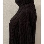 Anthropologie  525 BLACK  cableknit sweater dress small S New NWT Versatile RARE Photo 5