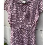 Monteau Vintage Women’s Sz M White Daisies Dotted Stretch Knee Length Dr… Photo 14