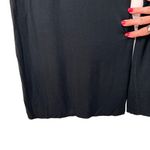 Boston Proper  Black Rayon Wide Leg Flare Palazzo Pants Size Medium Photo 4