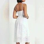 EXPRESS Lace V-Neck Midi Dress Size Small Photo 2