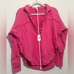 Pilcro by Anthropologie pink collared V Photo 6