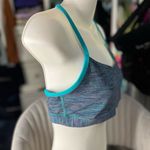 Lululemon  Blue Striped sports bra Photo 1