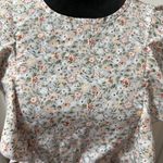 SheIn  Grey Formal Floral Pattern Dress with Ruffle Detail in S Photo 1