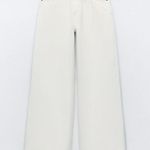 ZARA NWT Palazzo Jeans Photo 2