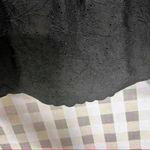 Democracy  Womens Short Sleeve Round Neck Embroidered Eyelet Woven Top Black Sz M Photo 5