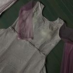 Indian Party Dress Bollywood Wear Designer Pakistani Glitter Gown Wedding suit Pink Size L Photo 7