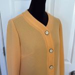 Vintage Women's Pastel Cardigan in Pastel Orange Photo 1