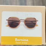 Sunski Bernina Sunglasses, Desert Amber Lens Polarized Aviation Inspired BNIB Photo 9