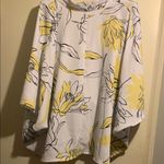Alfani  White and Yellow Floral‎ Skirt Photo 3