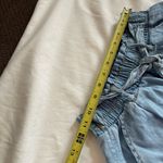 Workshop Republic Clothing  Sz XS Blue Drawstring Cropped Pants Tencel Photo 3